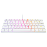 CORSAIR K65 MINI 60% mecanica, alb  Full Key (NKRO) with 100% Anti-Ghosting Supported in iCUE Profiles up to 50 Wired Connectivity USB 3.0 or 3.1 Type-A Key Switches CHERRY MX RED