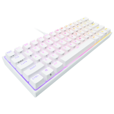 CORSAIR K65 MINI 60% mecanica, alb  Full Key (NKRO) with 100% Anti-Ghosting Supported in iCUE Profiles up to 50 Wired Connectivity USB 3.0 or 3.1 Type-A Key Switches CHERRY MX RED