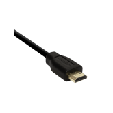 CABLU video LOGILINK, HDMI (T) la HDMI (T) 1.4, 0.2m, conectori auriti, rezolutie maxima 4K (3840 x 2160) la 30 Hz, plastic, dublu ecranaj, negru, 