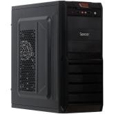 Chassis SPACER SPC-NEW GALAXY Middle Tower, ATX, USB2.0 x2, 500W PSU, Black