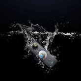 Camera video sport Insta360 ONE X2, 5.7K, 360°, Waterproof(pana la 10 metri), 4 microfoane, Mod Steadycam, InstaPano, Slow Motion, capacitate acumulator 1630 mAh, culoare neagra