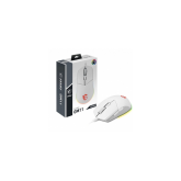 MSI Clutch GM11 wired symmetrical Mouse WHITE, 