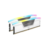 Memorie RAM Corsair Vengeance RGB White 32GB DDR5 5600MHz CL36 Kit of 2