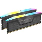 Memorie RAM Corsair Vengeance RGB 32GB DDR5 6000MHz CL30 Kit of 2
