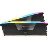 VENGEANCE RGB 64GB (2x32GB) DDR5 DRAM 6000MHz C40 Memory Kit - Black 