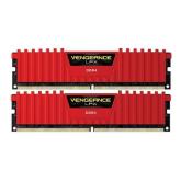 Memorie RAM Corsair Vengeance LPX Red 16GB DDR4 2400MHz CL16 Kit of 2