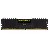 Memorie RAM Corsair Vengeance LPX Black, DIMM, DDR4, 8GB, CL16, 2400MHz