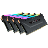 Memorie DDR Corsair DDR4 64 GB, frecventa 3200 MHz, 16 GB x 4 module, radiator, iluminare RGB, 