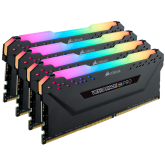 Memorie DDR Corsair DDR4 64 GB, frecventa 3200 MHz, 16 GB x 4 module, radiator, iluminare RGB, 