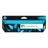 HP 971 original ink cartridge yellow