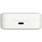 Canyon TWS-1 Bluetooth headset, with microphone, BT V5.0, Bluetrum AB5376A2, battery EarBud 45mAh*2+Charging Case 300mAh, cable length 0.3m, 66*28*24mm, 0.04kg, White