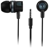 CANYON EP-3 Stereo earphones with microphone, Dark gray, cable length 1.2m, 21.5*12mm, 0.011kg