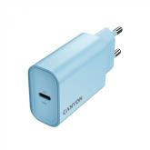 CANYON charger OnCharge 30CL Max Power 30W 1xPD EU Light Blue