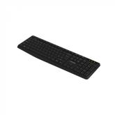 CANYON keyboard KB-W01 EN Wireless Black