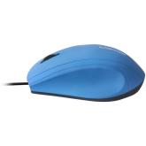 CANYON Wired Optical Mouse with 3 keys, DPI 1000 With 1.5M USB cable,Light Blue,size 72*108*40mm,weight:0.077kg