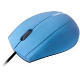 CANYON Wired Optical Mouse with 3 keys, DPI 1000 With 1.5M USB cable,Light Blue,size 72*108*40mm,weight:0.077kg