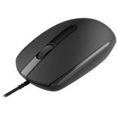 CANYON Canyon Wired optical mouse with 3 buttons, DPI 1000, with 1.5M USB cable, black, 65*115*40mm, 0.1kg