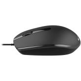 CANYON Canyon Wired optical mouse with 3 buttons, DPI 1000, with 1.5M USB cable, black, 65*115*40mm, 0.1kg