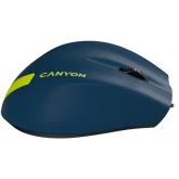CANYON Wired Optical Mouse with 3 keys, DPI 1000 With 1.5M USB cable,Blue-Yellow,size 68*110*38mm,weight:0.072kg