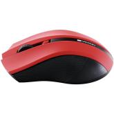 CANYON MW-5 2.4GHz wireless Optical Mouse with 4 buttons, DPI 800/1200/1600, Red, 122*69*40mm, 0.067kg