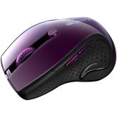 CANYON MW-01 2.4GHz wireless mouse with 6 buttons, optical tracking - blue LED, DPI 1000/1200/1600, Purple pearl glossy, 113x71x39.5mm, 0.07kg