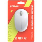 CANYON mouse MW-04 3buttons BT Wireless White