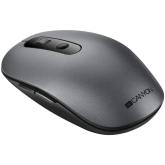 CANYON Canyon 2 in 1 Wireless optical mouse with 6 buttons, DPI 800/1000/1200/1500, 2 mode(BT/ 2.4GHz), Battery AA*1pcs, Grey, 65.4*112.25*32.3mm, 0.092kg