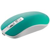 CANYON MW-18 2.4GHz Wireless Rechargeable Mouse with Pixart sensor, 4keys, Silent switch for right/left keys,DPI: 800/1200/1600, Max. usage 50 hours for one time full charged, 300mAh Li-poly battery,, Aquamarine, cable length 0.56m, 116.4*63.3*32.3mm, 0.0