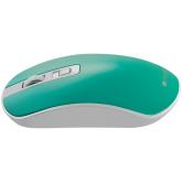 CANYON MW-18 2.4GHz Wireless Rechargeable Mouse with Pixart sensor, 4keys, Silent switch for right/left keys,DPI: 800/1200/1600, Max. usage 50 hours for one time full charged, 300mAh Li-poly battery,, Aquamarine, cable length 0.56m, 116.4*63.3*32.3mm, 0.0