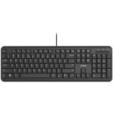 CANYON keyboard HKB-20 EN Velvet Wired Black