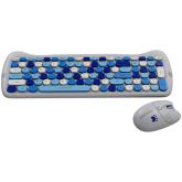 CANYON HSET-W6 EN Keyboard+Mouse Kitty Edition AAA+АА Wireless Blue