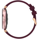 CANYON Smart watch Rtl8762dt, 1.19'' Amoled 390x390px, oncell TP, 192KB RAM, 3.7V 190mAh battery, Rosegold alumimum alloy case middle frame + plastic bottom case+pink and purple silicone strap +rosegold strap buckle