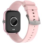 CANYON Smart watch, 1.69inches TFT full touch screen, Zinic+plastic body, IP67 waterproof, multi-sport mode, compatibility with iOS and android, Pink body with Pink silicon belt, Host: 44.4*36*9.2mm, Strap: 230x20mm, 47g