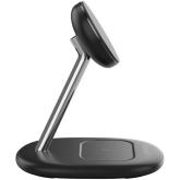 CANYON wireless charger WCS-205 15W Qi2 2in1 Black