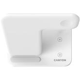 CANYON wireless charger WS-303 15W 3in1 White