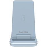 CANYON wireless charger WS-304 15W 3in1 Blue