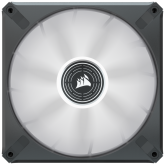 VENTILATOR Corsair, pt carcasa PC, 140 mm, 1600 rpm, LED alb, 1 ventilator, 