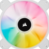 Ventilator Corsair iCUE SP140 RGB ELITE Performance 140mm PWM, kit 2 buc, include Lighting Node CORE, Alb 