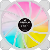 Ventilator Corsair iCUE SP140 RGB ELITE Performance 140mm PWM, kit 2 buc, include Lighting Node CORE, Alb 