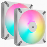 Ventilator Corsair iCUE AF140 RGB ELITE 140mm PWM Dual Fan Kit - White 