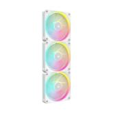 Ventilatoare Carcasa CORSAIR iCUE LINK LX120 3x120mm RGB ALB, viteza 0.400-2400 RPM +/- 10%, Airflow: 9.75-69.9 CFM, Presiune Statica: 0.13-5.22 mm-H2O, Nivel de zgomot: 10-36dBA