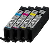 Combo-Pack  Original Canon CMYK, CLI-581C/M/Y/BK, pentru Pixma TR7550|TR8550|TS6150|TS6250|TS705|TS8150|TS8250|TS9150|TS9155|TS9550, , incl.TV 0.11 RON, 