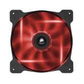 Ventilator / radiator carcasa Corsair AF140 LED Low Noise Cooling Fan, 140mm, Dual Pack, red