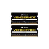 Memorie RAM notebook Corsair Vengeance, SODIMM, DDR4, 32GB (2 x 16GB), CL18, 3000MHz