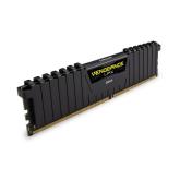 Memorie RAM Corsair Vengeance LPX Black, DIMM, DDR4, 8GB, CL14, 2400MHz