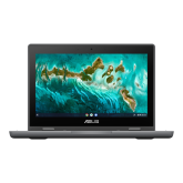 Laptop ASUS ChromeBook Flip, CR1100FKA-BP0398, 11.6-inch, Touch screen, HD (1366 x 768) 16:9,  Glossy display, Wide view, Intel® Celeron® N4500  Processor 1.1 GHz (4M Cache,  up to 2.8 GHz,  2 cores), 8G LPDDR4X on board, 64G eMMC,  2x USB 3.2 Gen 1 Type-
