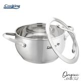 CRATITA INOX+CAPAC 16X9 CM, 1.8L, NICOLAI TAND, COOKING BY HEINNER