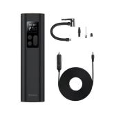 Compresor auto Baseus Super Mini, alimentare 12 V bricheta auto, display LED, presiune maxima 3 bar, negru