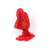 CREALITY CR PETG 3D Printer Filament, transparent Red, Printing temperature: 230-250°C, Filament diameter: 1.75mm, Tensile strength: 49MPa, Size of filament wheel: Diameter 200mm, height 66mm, hole diameter 53mm. Eco-friendly, odorless, non-toxic. Utiliza