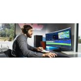 Carcasa HYTE Revolt 3, Premium ITX, full-size 3-slot GPU, SFX/SFX-L PSU support, Black 